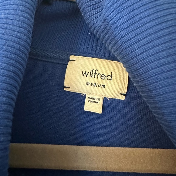 Aritzia- Wilfred Royal Blue Sweater, Size Medium - Picture 3 of 3